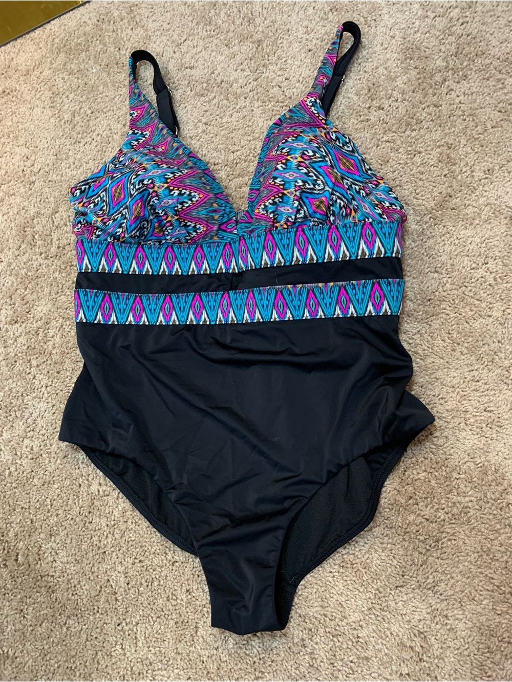 Swimsuits For All Black One-Piece Swimsuit